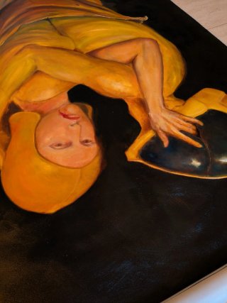 Cuadro Óleo Surrealista 145x98 cm