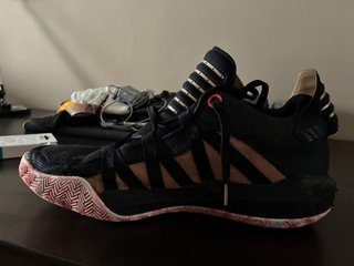 Zapatillas Baloncesto Adidas Hombre Negras/Marrone