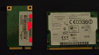 2 Schede WiFi Mini-PCI Intel PRO/Wireless 2