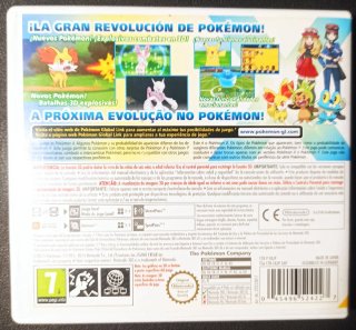 Caja y manuales Pokémon X Nintendo 3DS