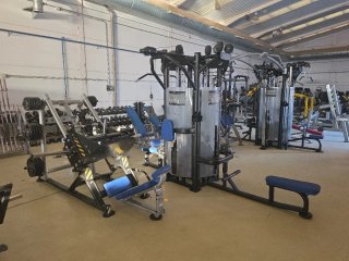 Lote completo de máquinas de gimnasio