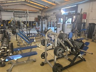 Lote completo de máquinas de gimnasio