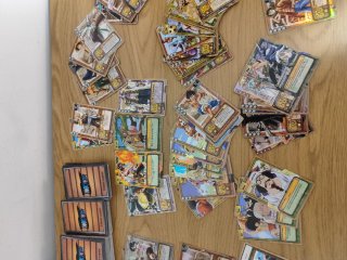 Mega Lotto carte One Piece vintage cardgame 2004