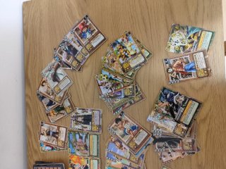 Mega Lotto carte One Piece vintage cardgame 2004