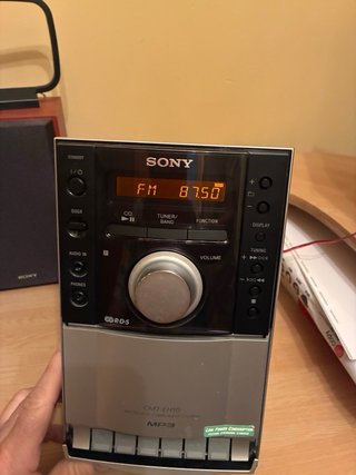 Mini cadena Sony CD/MP3