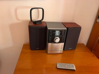Mini cadena Sony CD/MP3