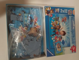 Puzzle Ravensburger Paw Patrol 2x12 piezas