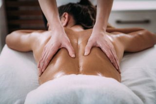 Masaje relajante para mujer