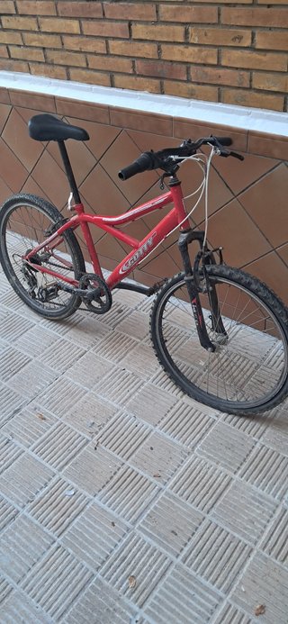 Bicicleta de Montaña Roja