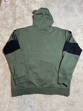 Sudadera Adidas Verde Militar Media Cremallera