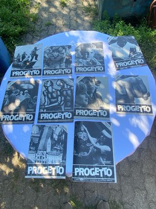 Lotto Riviste "Progetto" (Anni '70 - Editrice Elle