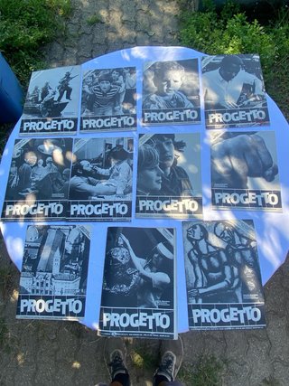 Lotto Riviste "Progetto" (Anni '70 - Editrice Elle