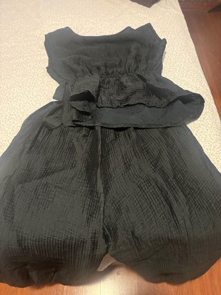 Conjunto pantalón bombacho talla única negro