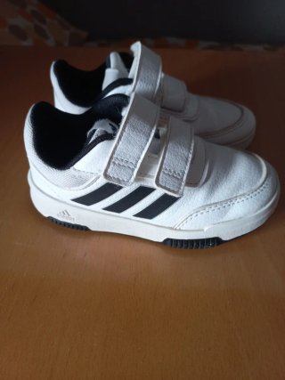 Zapatillas Adidas Blancas Velcro Niños