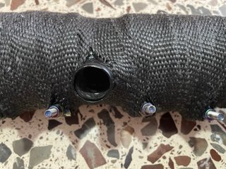 Admisión en 3" con tubo Pcv 25 mm