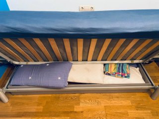Sofá Cama Ikea Azul