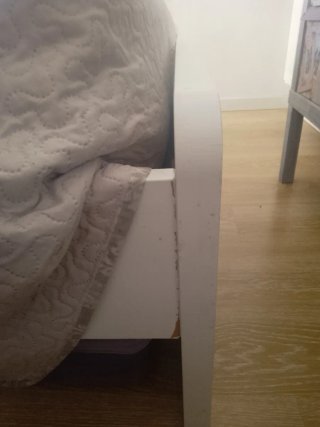 Estructura Cama Ikea Blanca