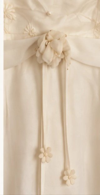 Vestido Novia Vintage 1970 Tocado Floral