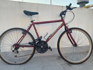 Bicicleta MTB Antigua Roja