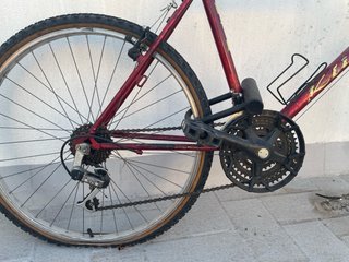 Bicicleta MTB Antigua Roja