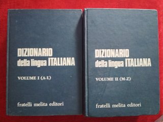 Dizionario della lingua italiana F.lli Melita edit