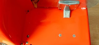 Affettatrice vintage OMRE Quick Mill arancione