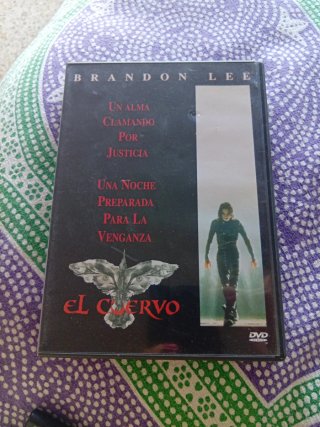 Película El Cuervo DVD Brandon Lee. Descatalogada