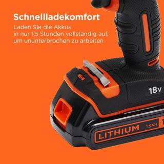 Taladro atornillador inalámbrico BLACK+DECKER