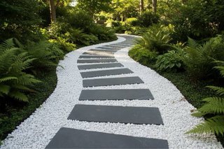 Losas de paso para jardín