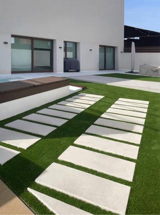 Losas de paso para jardín