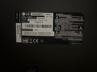 LG 55UK6400PLF Smart TV 55 pulgadas