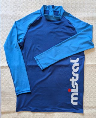 Camiseta manga larga Mistral azul