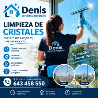 Limpieza de cristales