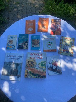 Lotto Libri di Cucina, Ricettari e Alimentazione
