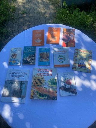 Lotto Libri di Cucina, Ricettari e Alimentazione