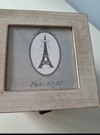 Caja de madera vintage