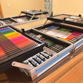 Maletín Pintura 144 Piezas Profesional