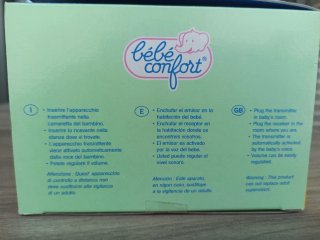 Aparato Audio Vigilancia Bebés