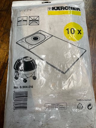 Bolsas aspirador Karcher T 171 (10 uds)