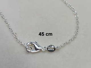 Collar de plata Plata Dije Ángel Corazón