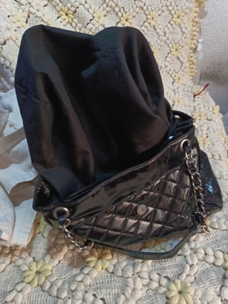 Bolso London Acolchado Negro