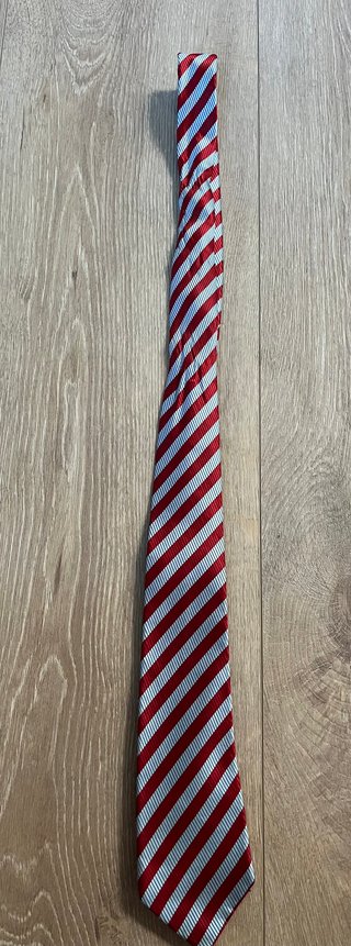 Corbata Colegio SEK Rayas Rojo y Azul