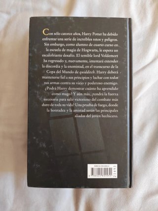 Harry Potter y el Caliz de Fuego