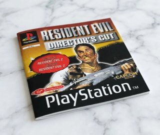 Resident Evil Director's Cut Manuale PS1🇮🇹🇪🇦