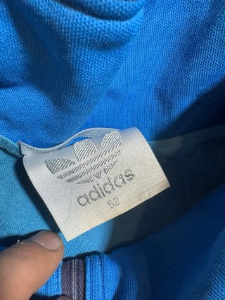 Chaqueta Adidas Vintage 90s Azul/Gris