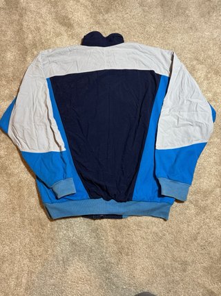Chaqueta Adidas Vintage 90s Azul/Gris