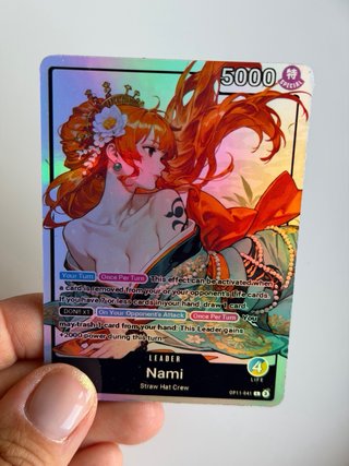 Nami Leader Custom Proxy OP11-041 One Piece