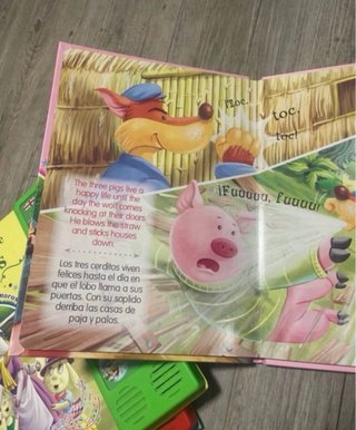 Libros infantiles con sonido y letras