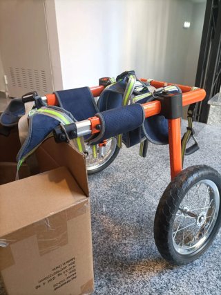 Silla de ruedas para perros VEVOR