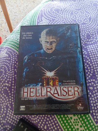 DVD Hellraiser Clásico de Terror